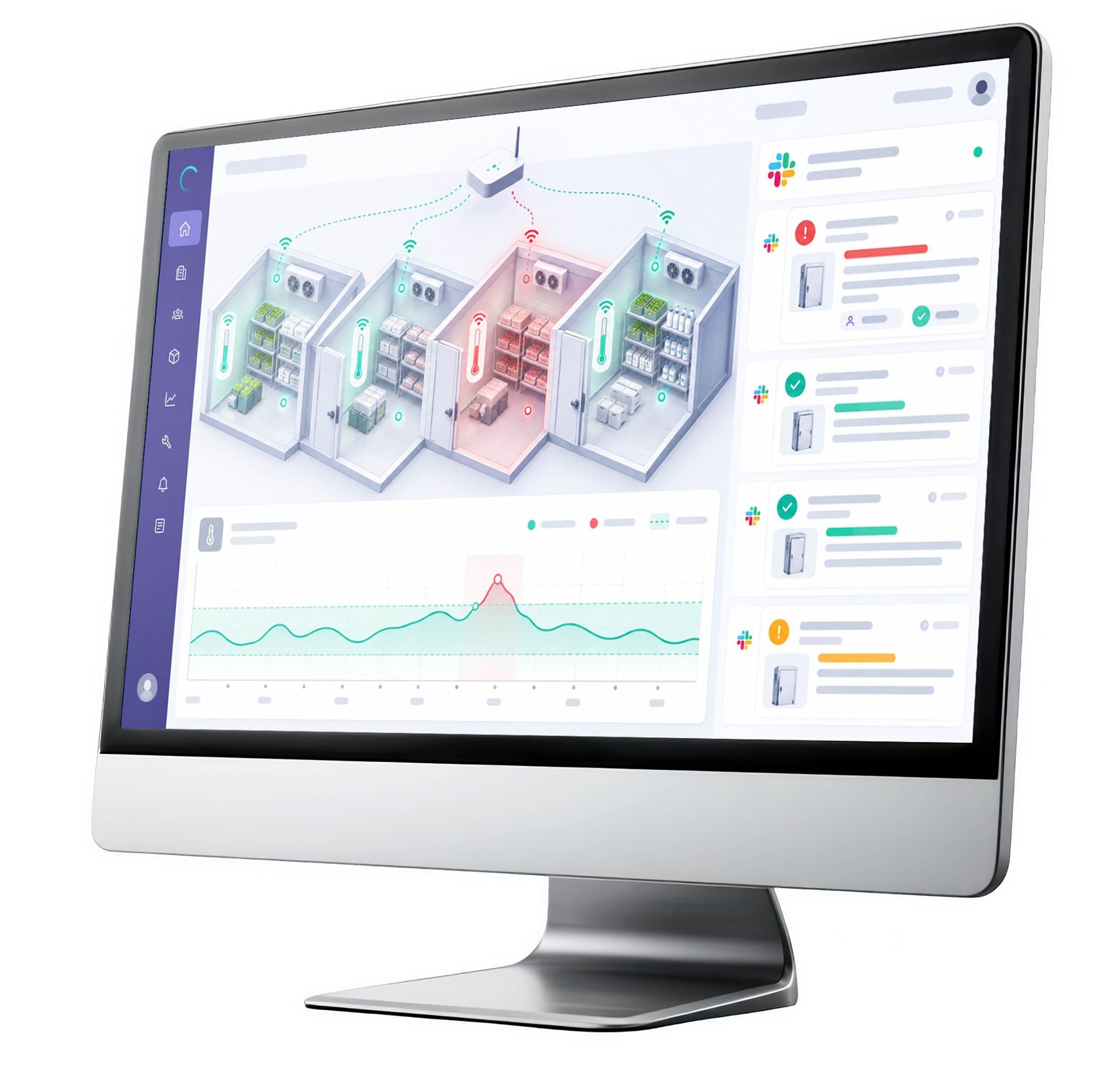 Mockup - Setor de industrial IoT_